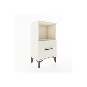 Arges Komodin Tek Çekmeceli 44x30x80 Aytaşı-aytaşı