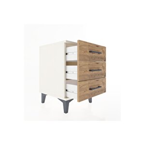 Hyperion Komodin 3 Çekmeceli 44x44x64 Aytaşı-çam