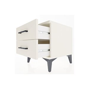 Hyperion Komodin 2 Çekmeceli 44x44x48 Aytaşı-aytaşı