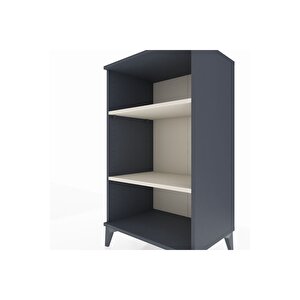 Hyperion Komodin 2 Raflı 60x44x106 Antrasit-aytaşı