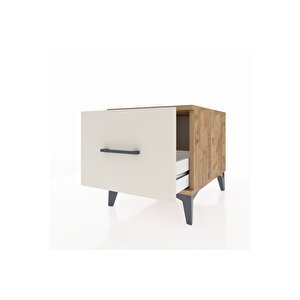 Kronos Komodin Tek Çekmeceli 44x59x48 Çam-aytaşı