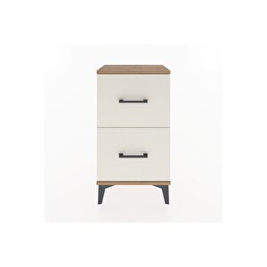 Arges Komodin 2 Çekmeceli 44x30x80 Çam-aytaşı