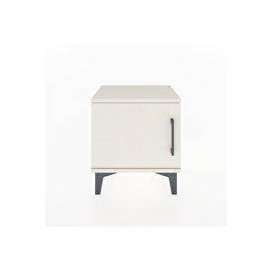 Arges Komodin Tek Raflı Tek Kapaklı 44x30x48 Aytaşı-aytaşı