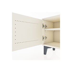 Arges Komodin Tek Raflı Tek Kapaklı 44x30x48 Aytaşı-aytaşı