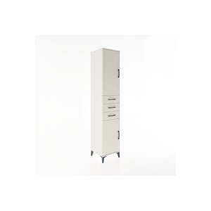 Hyperion Dolap 4 Raflı 3 Çekmeceli 2 Kapaklı 44x44x221 Aytaşı-aytaşı