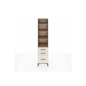 Hyperion Dolap 4 Raflı 3 Çekmeceli 44x44x195 Çam-aytaşı