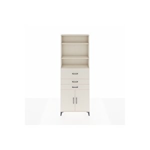 Arges Dolap 4 Raflı 3 Çekmeceli 2 Kapaklı 88x30x243 Aytaşı-aytaşı