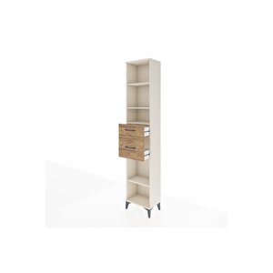 Arges Dolap 4 Raflı 2 Çekmeceli 44x30x221 Aytaşı-çam