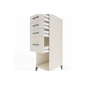 Kronos Dolap 4 Çekmeceli 44x59x134 Aytaşı-aytaşı