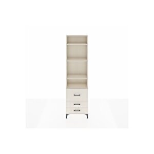 Arges Dolap 4 Raflı 3 Çekmeceli 60x30x221 Aytaşı-aytaşı