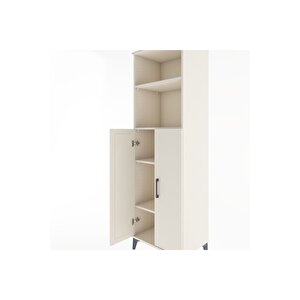 Hyperion Dolap 4 Raflı 2 Kapaklı 60x44x195 Aytaşı-aytaşı
