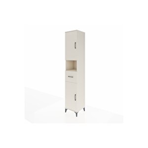 Hyperion Dolap 5 Raflı Tek Çekmeceli 2 Kapaklı 44x44x243 Aytaşı-aytaşı