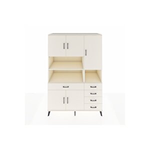 Kronos Dolap 9 Raflı 5 Çekmeceli 5 Kapaklı 132x59x195 Aytaşı-aytaşı/aytaşı