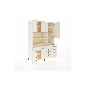 Kronos Dolap 9 Raflı 5 Çekmeceli 5 Kapaklı 132x59x195 Aytaşı-aytaşı/aytaşı