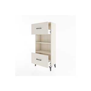 Hyperion Dolap 2 Raflı 2 Çekmeceli 60x44x134 Aytaşı-aytaşı