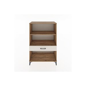 Hyperion Dolap 2 Raflı Tek Çekmeceli 88x44x134 Çam-aytaşı