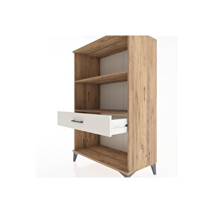 Hyperion Dolap 2 Raflı Tek Çekmeceli 88x44x134 Çam-aytaşı