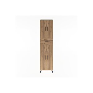 Hyperion Dolap 5 Raflı Tek Çekmeceli 4 Kapaklı 60x44x243 Aytaşı-çam
