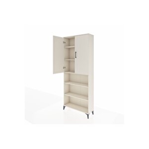 Arges Dolap 5 Raflı 2 Kapaklı 88x30x221 Aytaşı-aytaşı