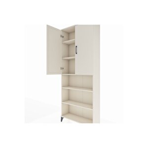 Arges Dolap 5 Raflı 2 Kapaklı 88x30x221 Aytaşı-aytaşı