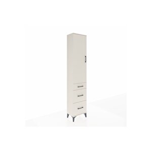 Arges Dolap 2 Raflı 3 Çekmeceli Tek Askılı 44x30x221 Aytaşı-aytaşı