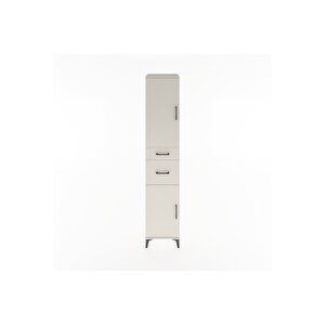 Hyperion Dolap 4 Raflı 2 Çekmeceli 2 Kapaklı 44x44x221 Aytaşı-aytaşı