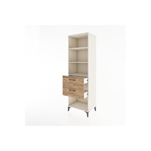 Hyperion Dolap 3 Raflı 2 Çekmeceli 60x44x195 Aytaşı-çam