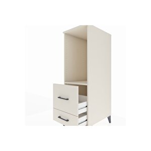 Kronos Dolap Tek Raflı 2 Çekmeceli 44x59x134 Aytaşı-aytaşı