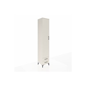 Hyperion Dolap 6 Raflı 2 Çekmeceli Tek Kapaklı 44x44x243 Aytaşı-aytaşı