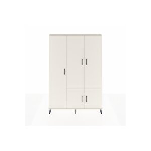 Arges Gardrop 7 Raflı 5 Kapaklı Tek Askılı 132x30x195 Aytaşı-aytaşı