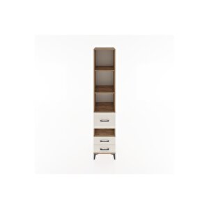 Hyperion Dolap 4 Raflı 3 Çekmeceli 44x44x221 Çam-aytaşı