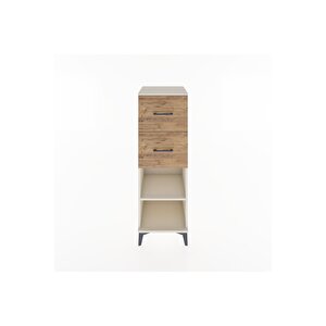 Hyperion Dolap Tek Raflı 2 Çekmeceli 44x44x134 Aytaşı-çam