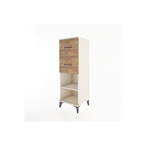 Hyperion Dolap Tek Raflı 2 Çekmeceli 44x44x134 Aytaşı-çam
