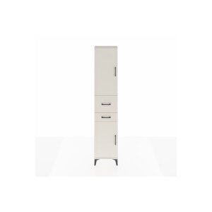 Arges Dolap 4 Raflı 2 Çekmeceli 2 Kapaklı 44x30x221 Aytaşı-aytaşı