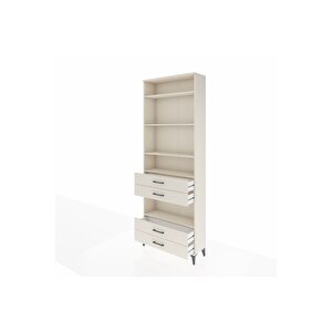 Arges Dolap 5 Raflı 4 Çekmeceli 88x30x243 Aytaşı-aytaşı