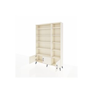 Arges Gardrop 10 Raflı 3 Kapaklı 132x30x195 Aytaşı-aytaşı