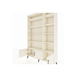 Arges Gardrop 10 Raflı 3 Kapaklı 132x30x195 Aytaşı-aytaşı