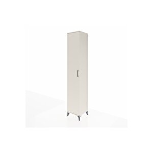 Hyperion Dolap 3 Raflı Tek Kapaklı Tek Askılı 44x44x243 Aytaşı-aytaşı