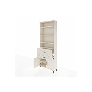 Arges Dolap 5 Raflı 2 Çekmeceli 2 Kapaklı 88x30x243 Aytaşı-aytaşı