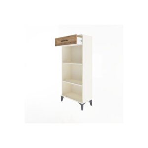 Arges Dolap 2 Raflı Tek Çekmeceli 60x30x134 Aytaşı-çam