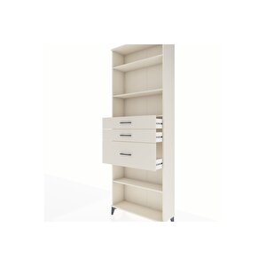 Arges Dolap 4 Raflı 3 Çekmeceli 88x30x243 Aytaşı-aytaşı