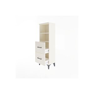 Arges Dolap 2 Raflı 2 Çekmeceli 44x30x134 Aytaşı-aytaşı