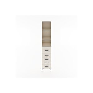 Hyperion Dolap 3 Raflı 5 Çekmeceli 44x44x221 Aytaşı-aytaşı