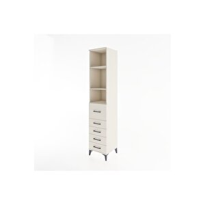 Hyperion Dolap 3 Raflı 5 Çekmeceli 44x44x221 Aytaşı-aytaşı