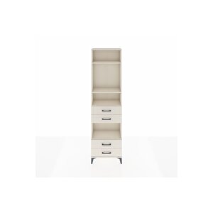 Arges Dolap 4 Raflı 4 Çekmeceli 60x30x221 Aytaşı-aytaşı