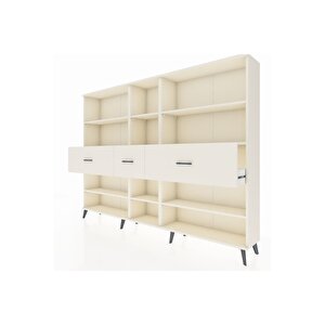 Arges Dolap 9 Raflı 3 Çekmeceli  220x30x163 Aytaşı-aytaşı