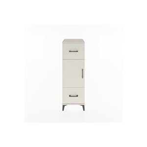 Hyperion Dolap 2 Raflı 2 Çekmeceli Tek Kapaklı 44x44x134 Aytaşı-aytaşı