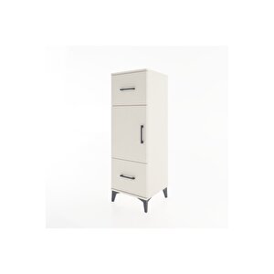 Hyperion Dolap 2 Raflı 2 Çekmeceli Tek Kapaklı 44x44x134 Aytaşı-aytaşı