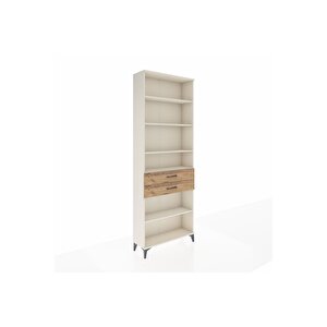 Arges Dolap 5 Raflı 2 Çekmeceli 88x30x243 Aytaşı-çam