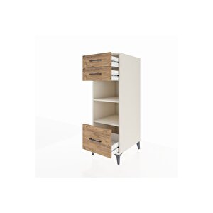 Kronos Dolap 2 Raflı 3 Çekmeceli 44x59x134 Aytaşı-çam